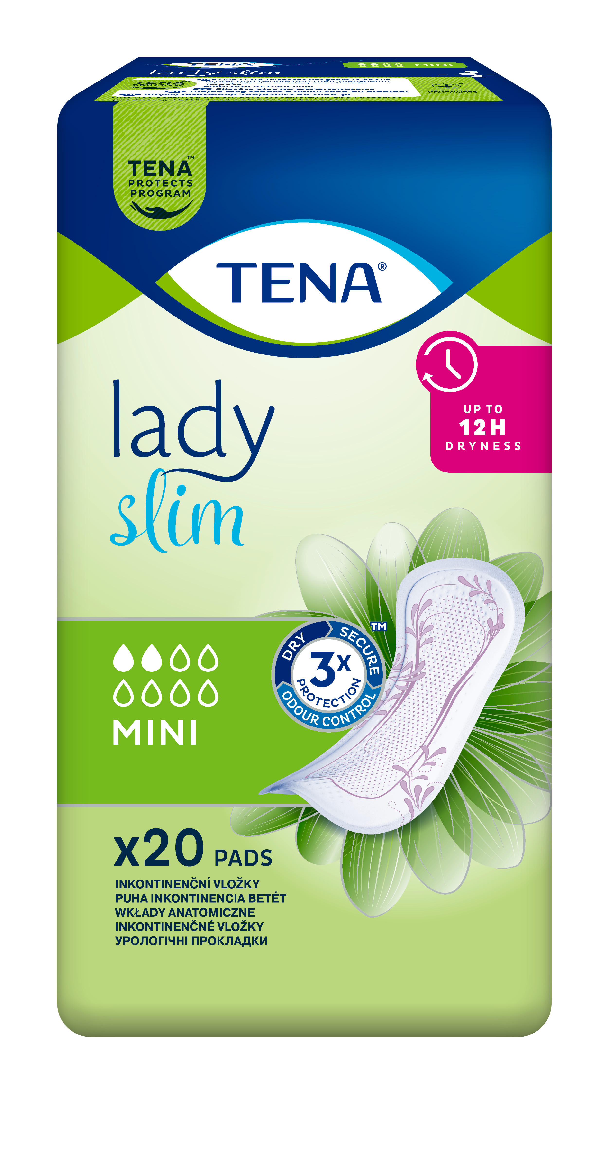 Levně TENA Lady Slim Mini ink.vložky 20ks 760256