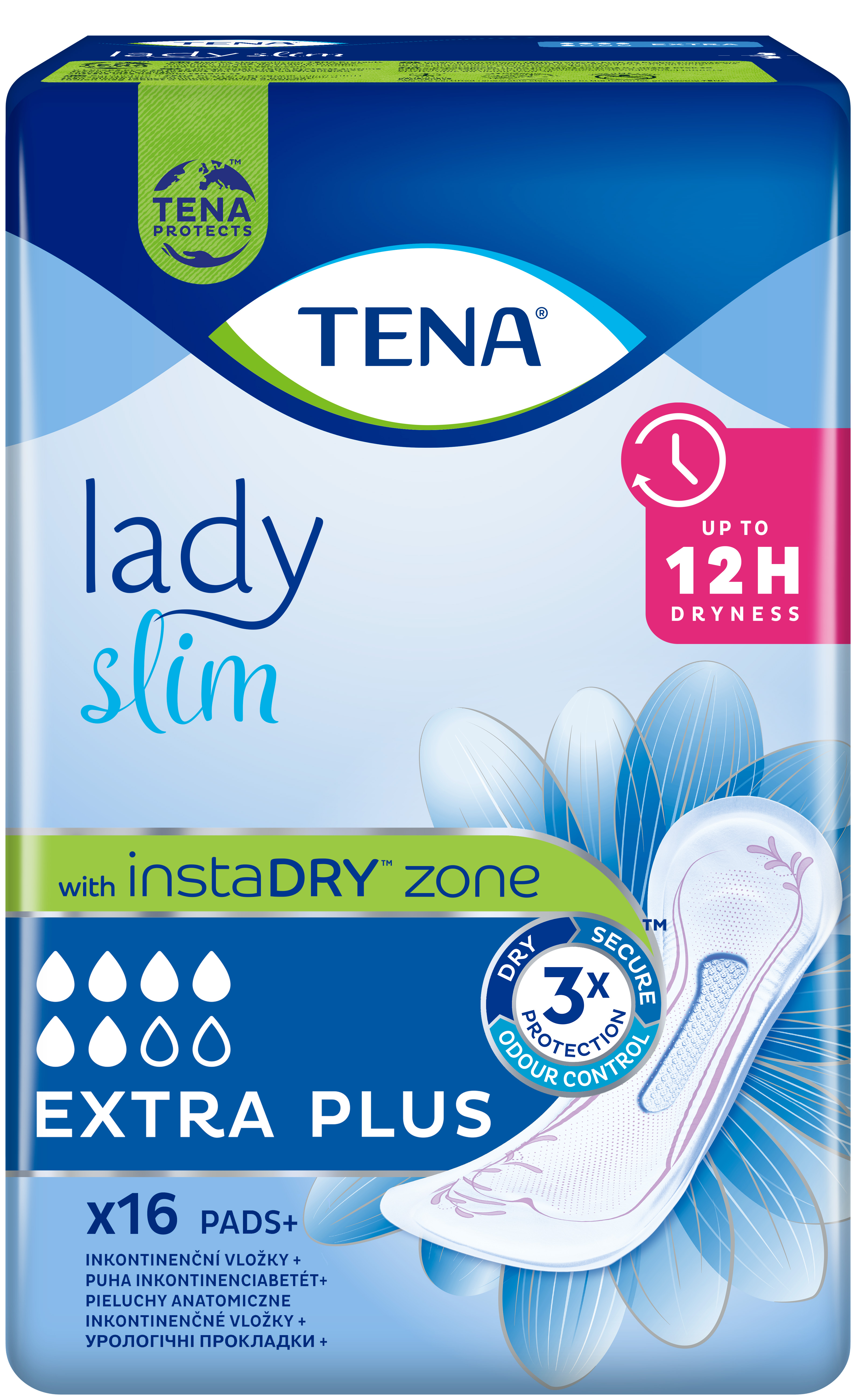 Levně TENA Lady Slim Extra Plus ink.vložky 16ks 761673