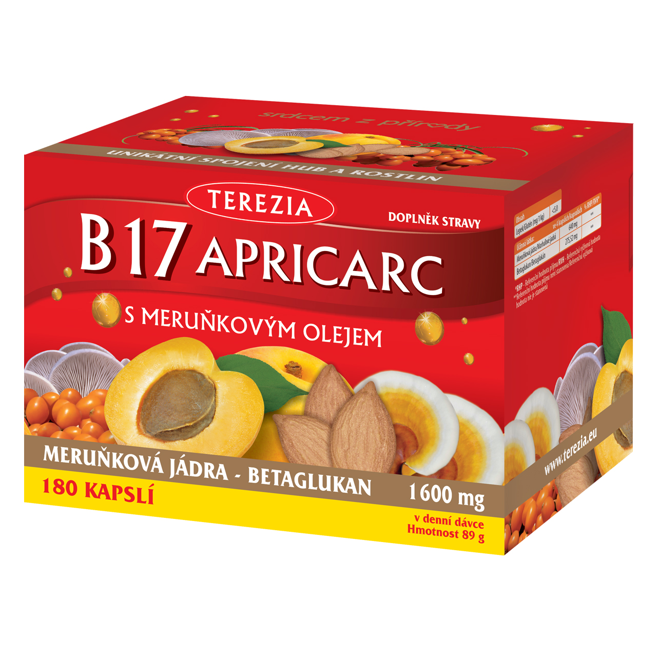 Levně TEREZIA B17 APRICARC s meruň.olejem cps.150+30
