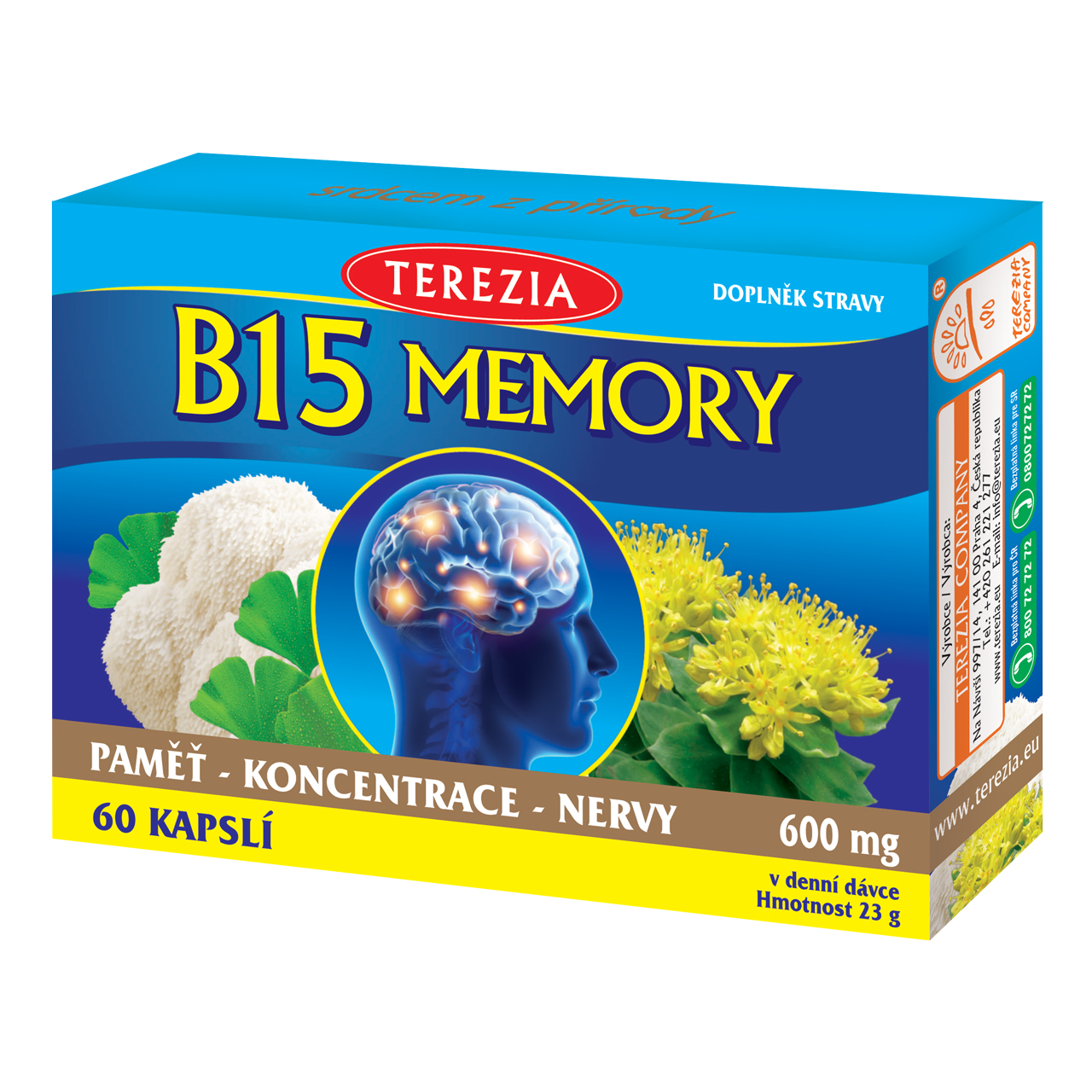 Levně TEREZIA B15 Memory cps.60