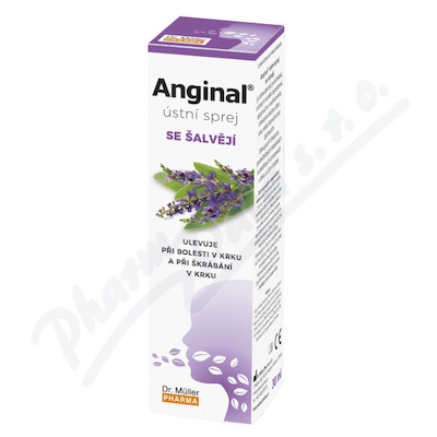 Levně Anginal ústní sprej se šalvějí 30ml ZP Dr.Müller