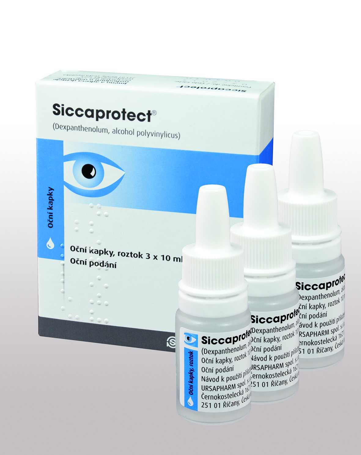 Levně Siccaprotect oph.gtt.sol.3x10ml