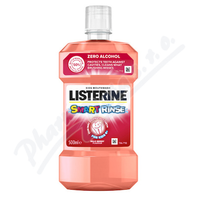 Levně LISTERINE SMART RINSE Mild Berry 500ml