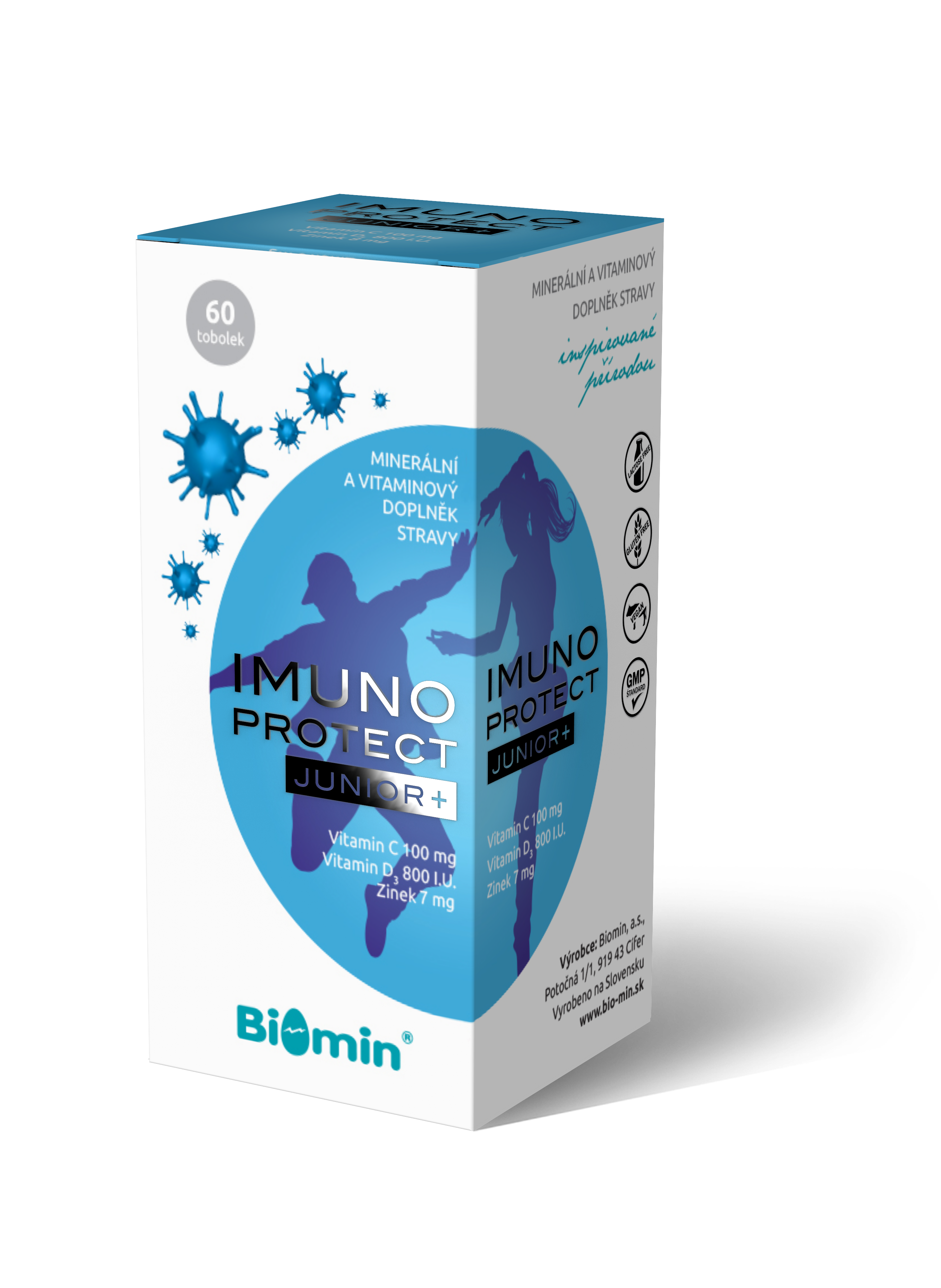 Levně Biomin IMUNO PROTECT JUNIOR+ tob.60
