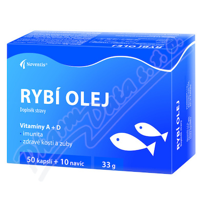 Levně Rybí olej cps.50+10