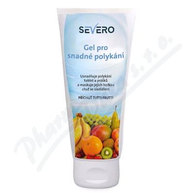 Levně SEVERO gel pro snadné polykání tutti frutti 150ml