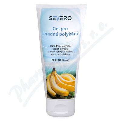 Levně SEVERO gel pro snadné polykání banán 150ml