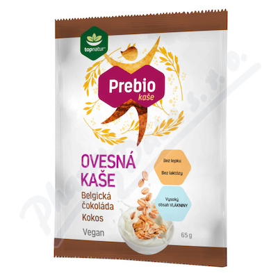 Levně Prebio ovesná kaše belgic.čoko.&kokos 65g TOPNATUR