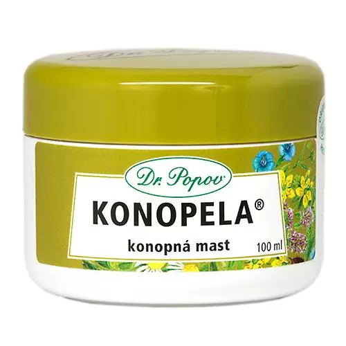 Levně Dr.Popov Konopná mast Konopela 100ml