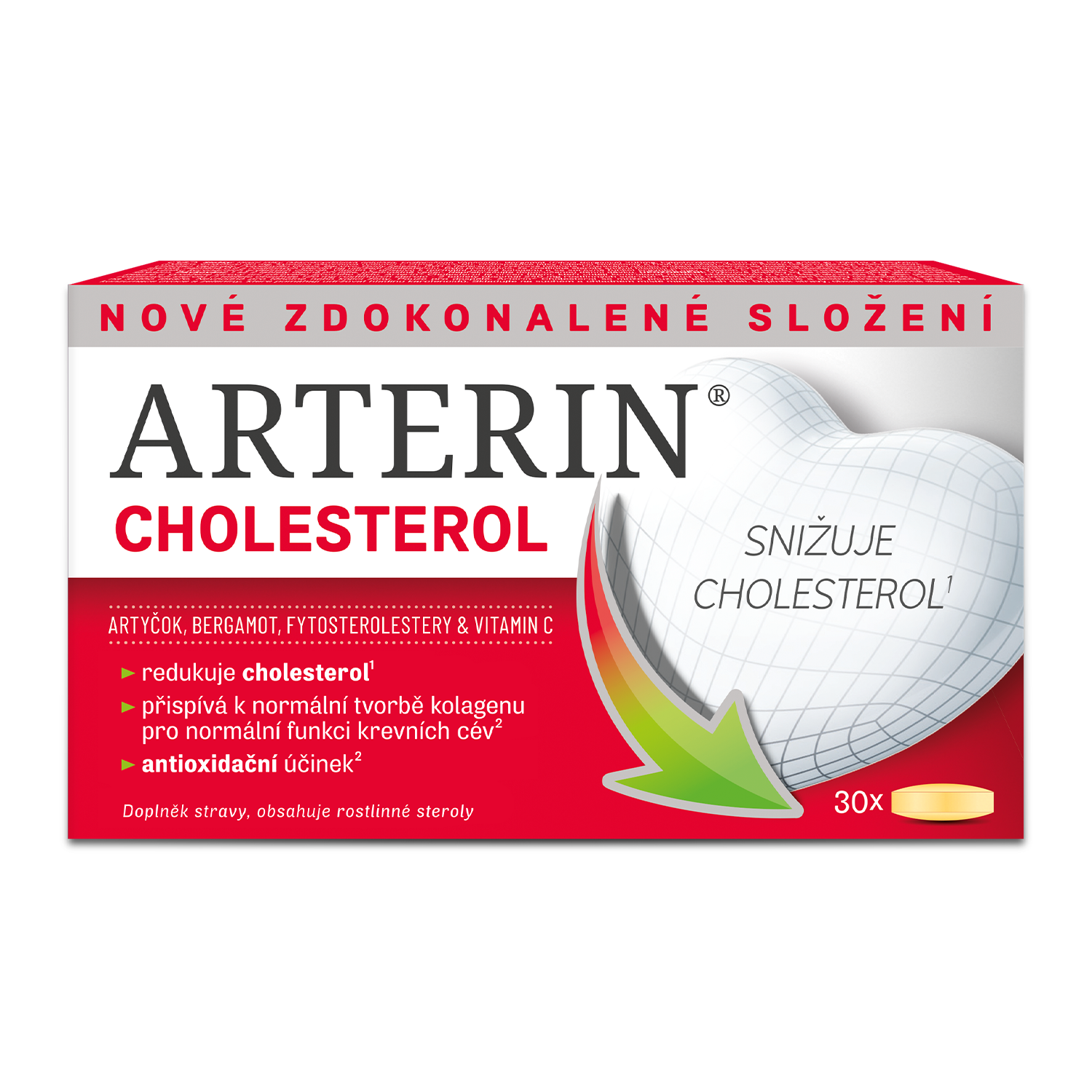 Levně Arterin Cholesterol 30 tablet