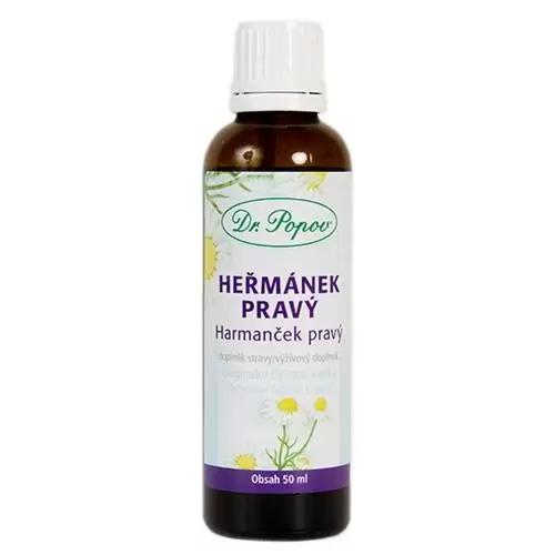 Levně Dr.Popov Kapky bylinné Heřmánek pravý 50ml