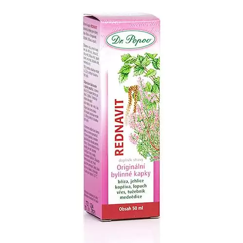 Levně Dr.Popov Kapky bylinné Rednavit 50ml