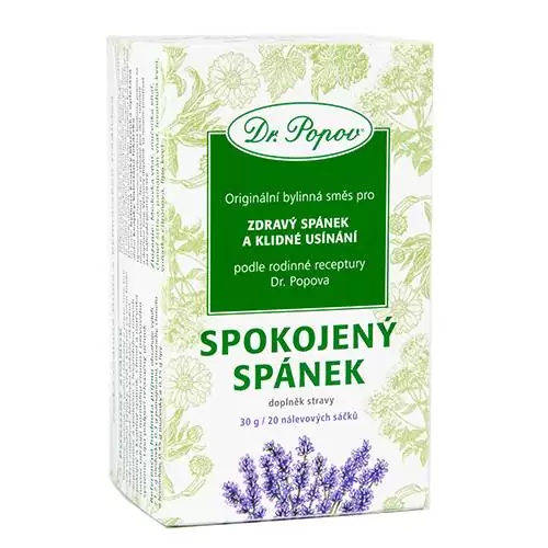 Levně Dr.Popov Čaj Spokojený spánek 20x1.5g