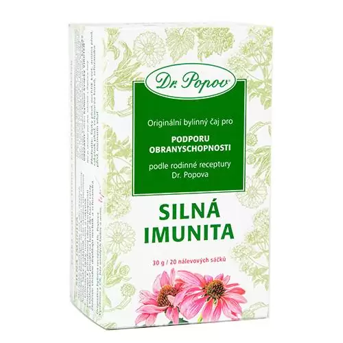 Levně Dr.Popov Čaj Silná imunita 20x1.5g