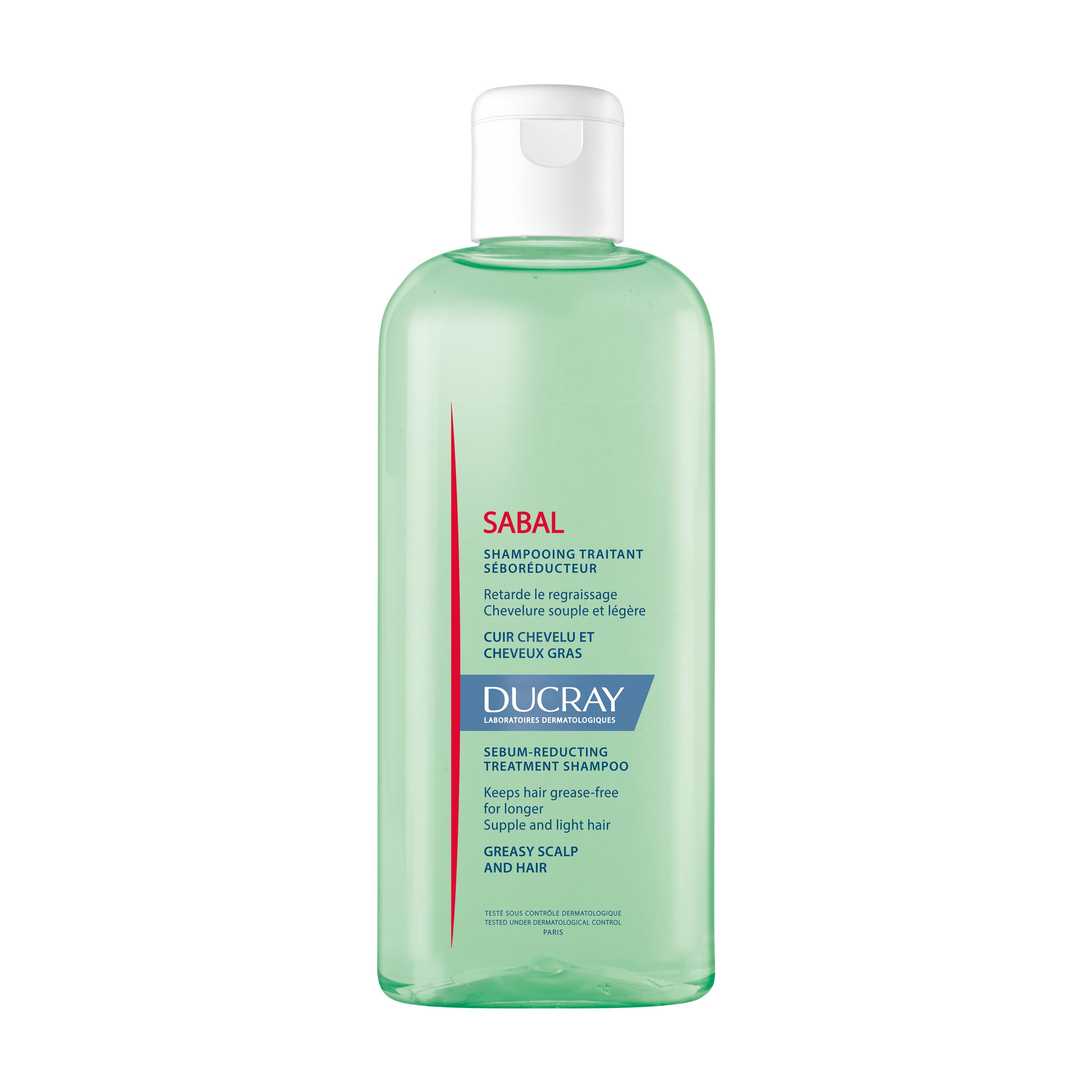 Levně DUCRAY Sabal Šampon regulující tvorbu mazu 200ml