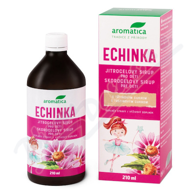 Levně AROMATICA Echinka jitrocelový sirup pro děti 210ml