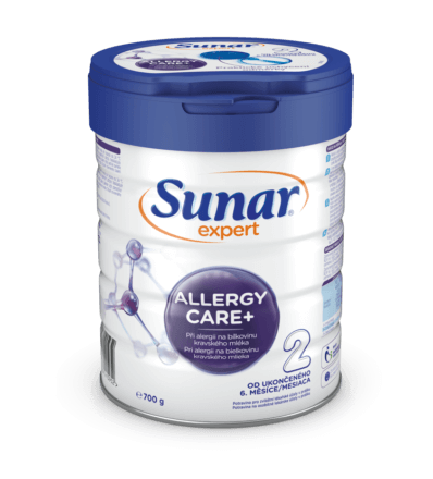 Levně Sunar Expert Allergy Care+ 2 pokračovací kojenecká výživa 700g