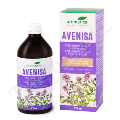 Levně AROMATICA Avenisa tymiánový sirup+jitrocel 210ml
