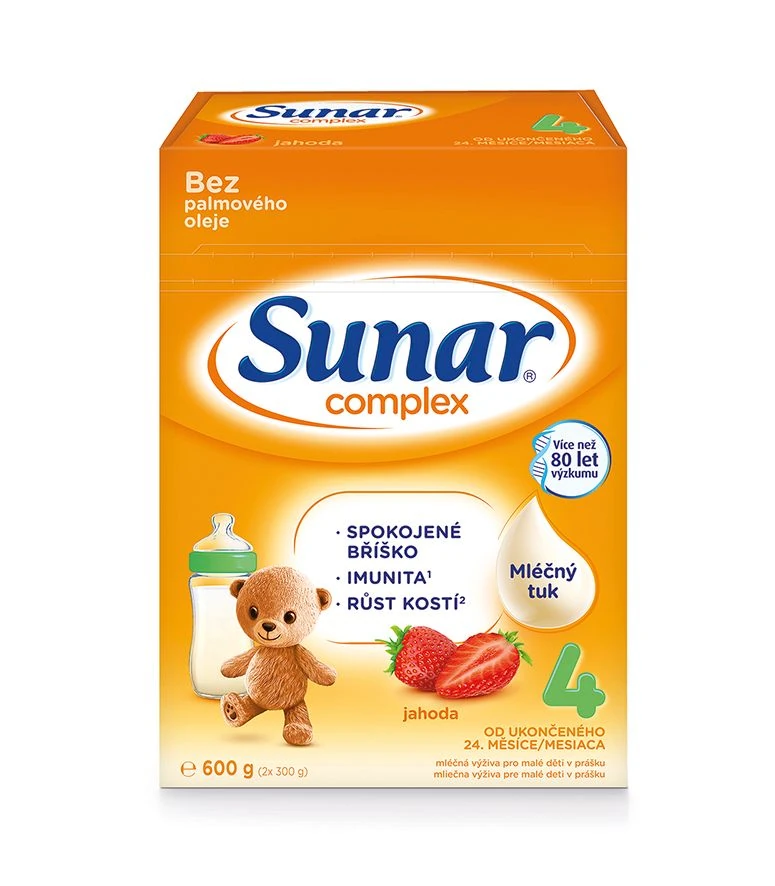 Levně Sunar Complex 4 jahoda 600g - nový