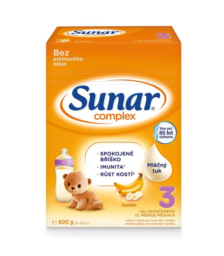 Levně Sunar Complex 3 banán 600g - nový