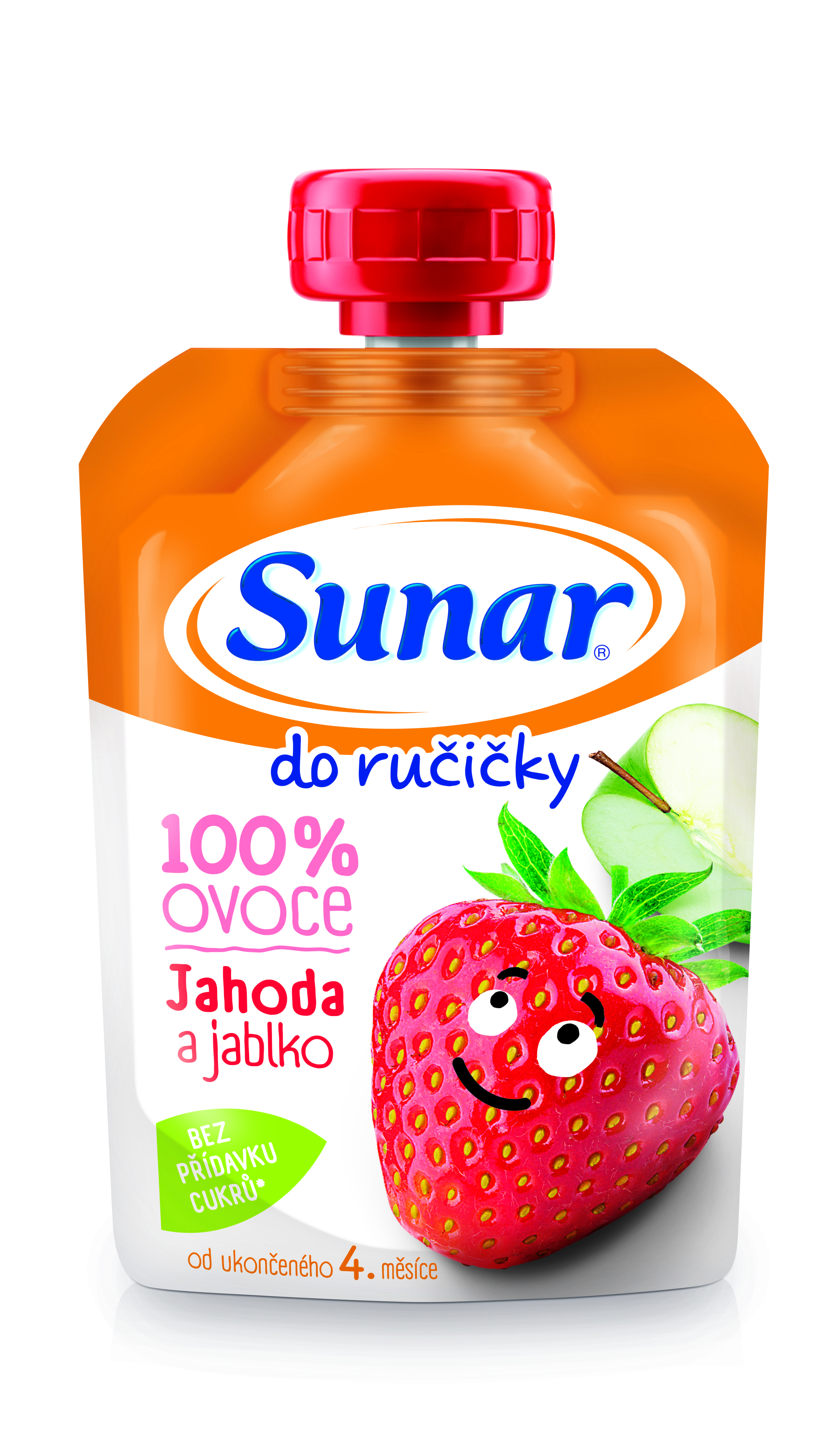 Levně Sunar Do ručičky jablko-JAHODA 100g