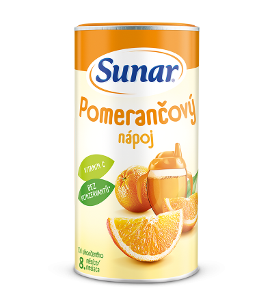 Levně Sunar rozpustný nápoj pomerančový 200g