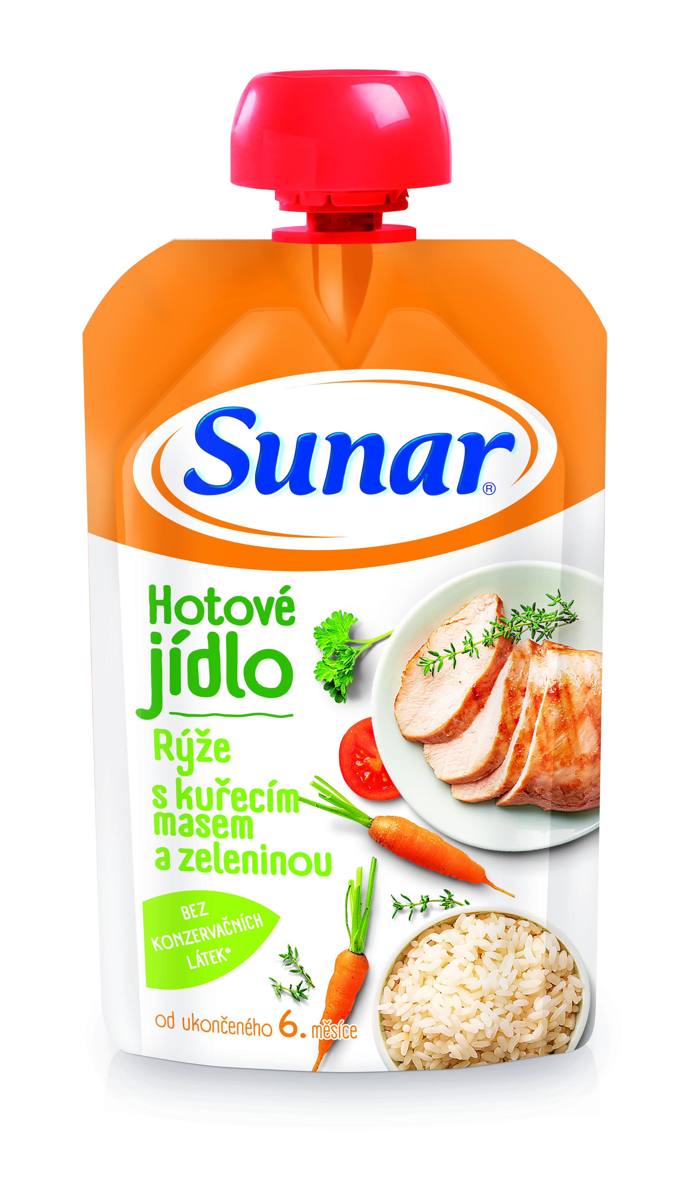 Levně Sunar Hotové jídlo rýže s kuřecí maso a zelenina 120g