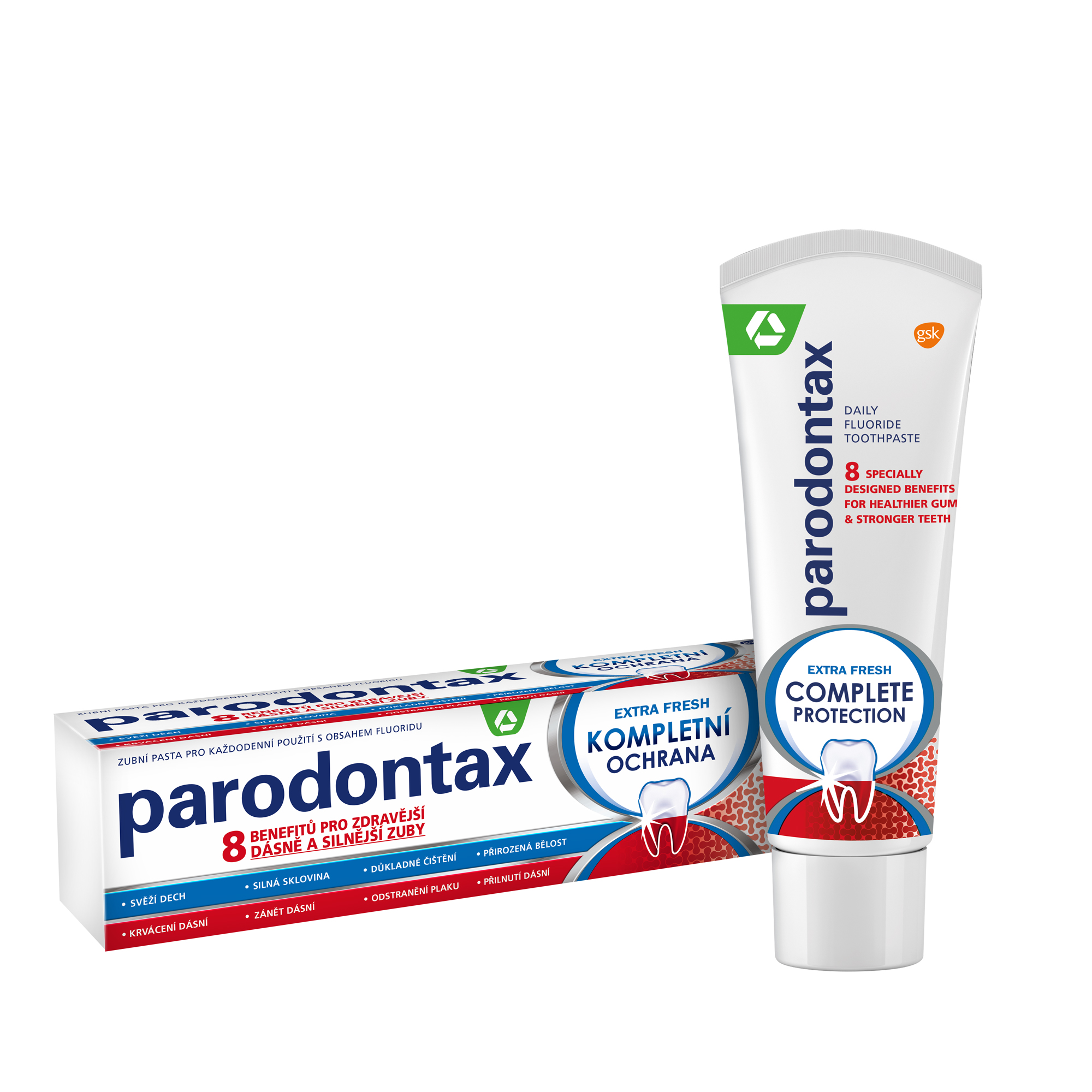 Levně Parodontax Extra Fresh zubní pasta proti krvácení dásní + svěží dech 75ml