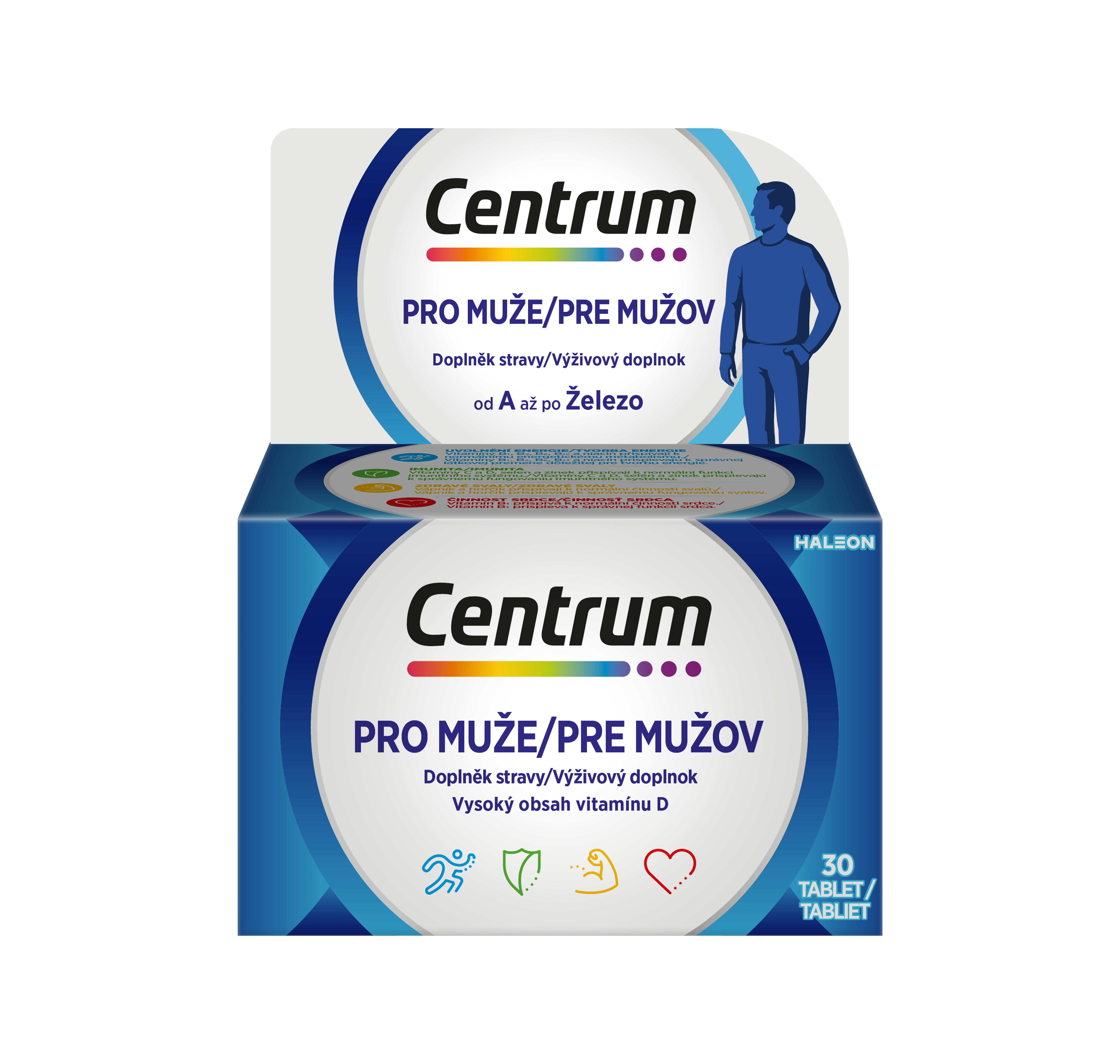 Levně Centrum AZ pro muže 30 tablet
