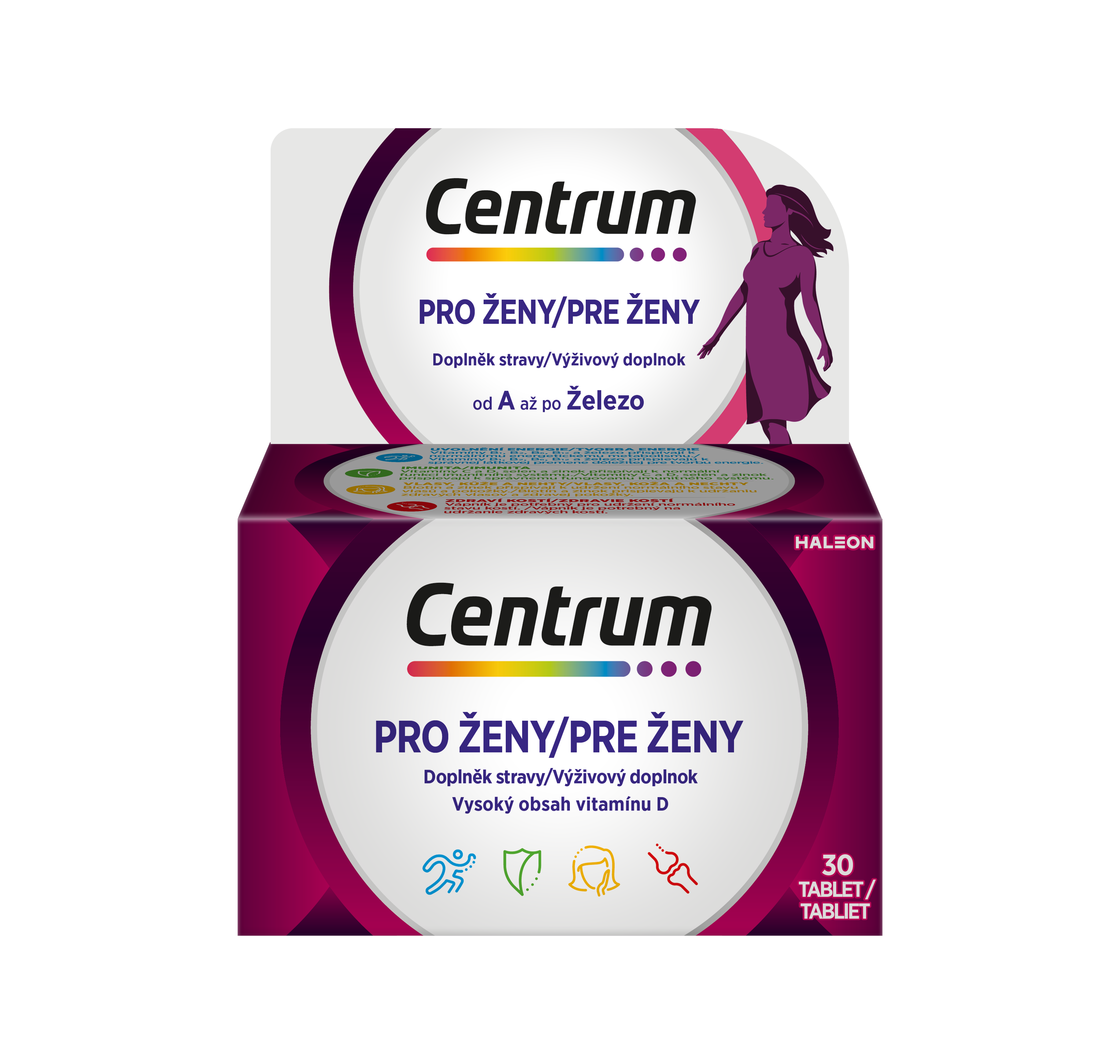 Levně Centrum AZ pro ženy 30 tablet