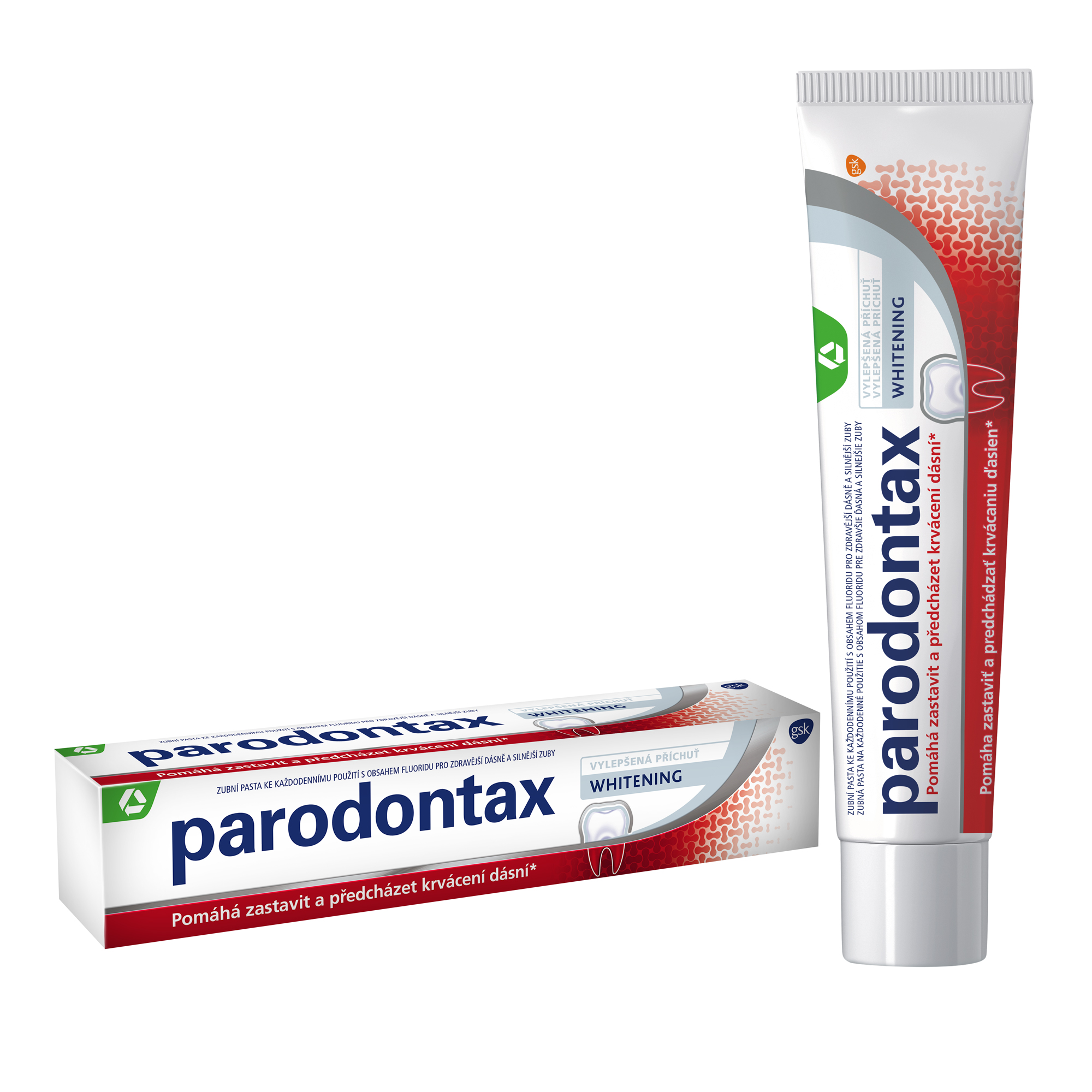Levně Parodontax Whitening bělící zubní pasta proti krvácení dásní 75ml