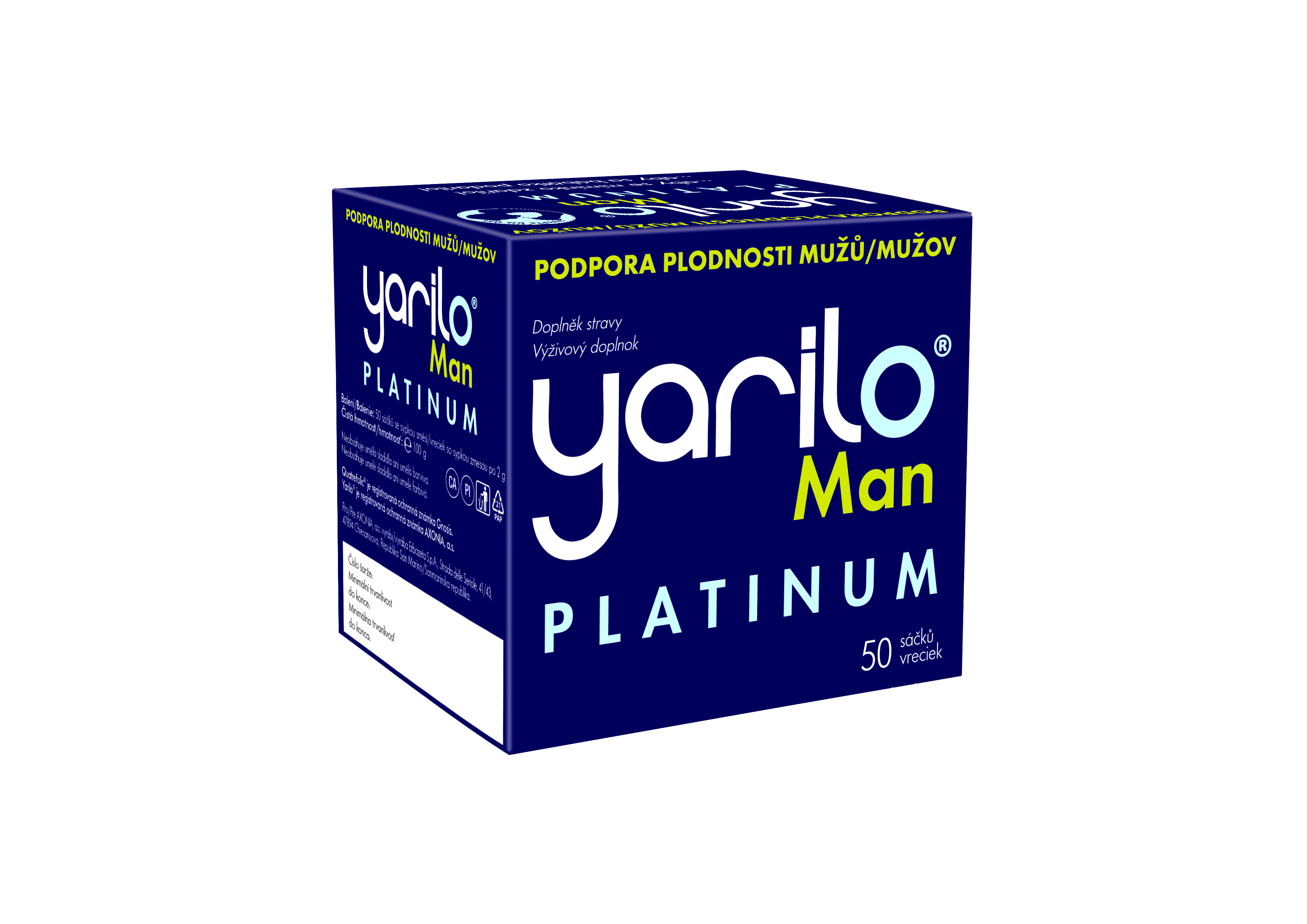 Levně YARILO Man PLATINUM 50x2g
