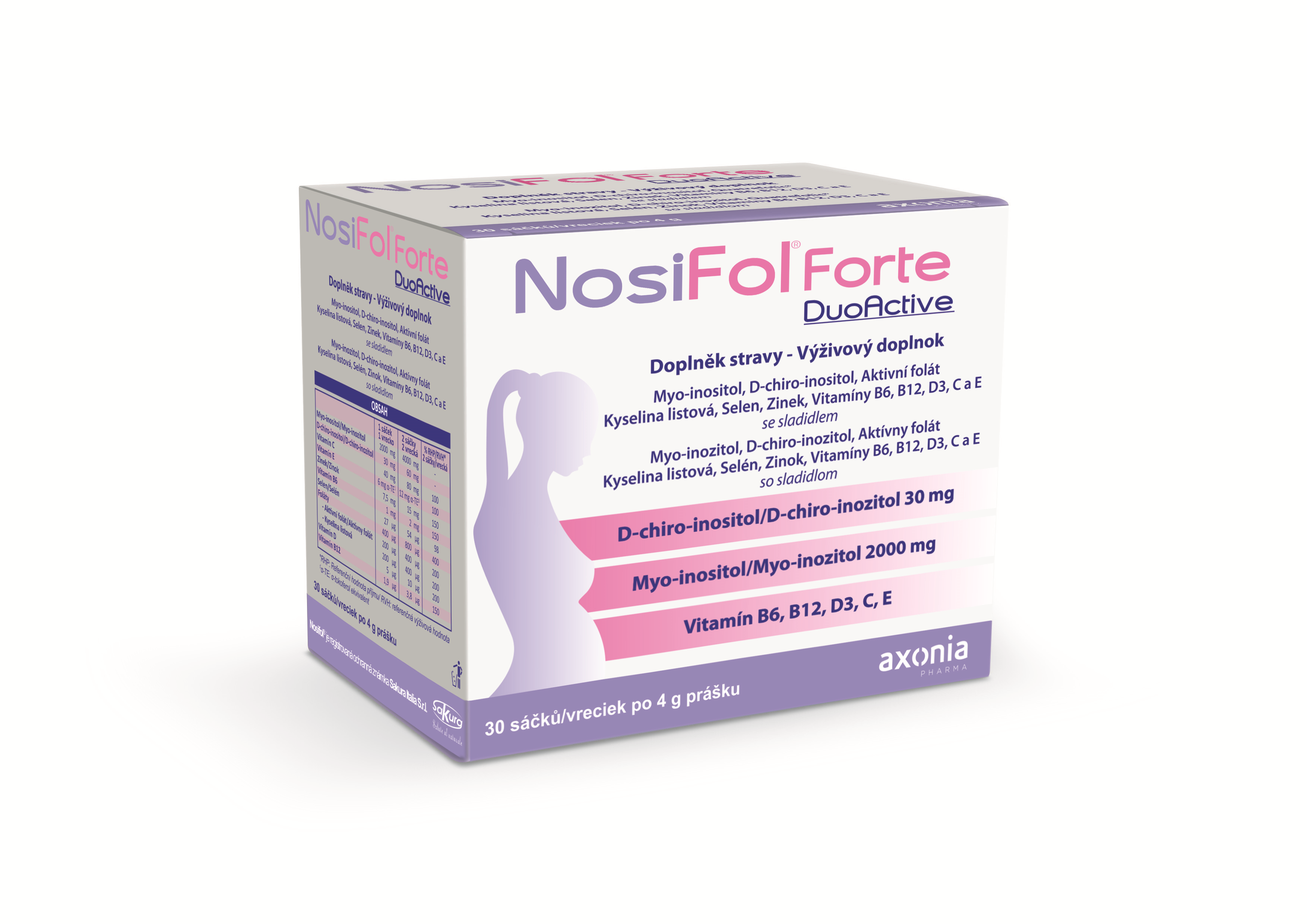 Levně NosiFol Forte DuoActive sáčky 30x4g