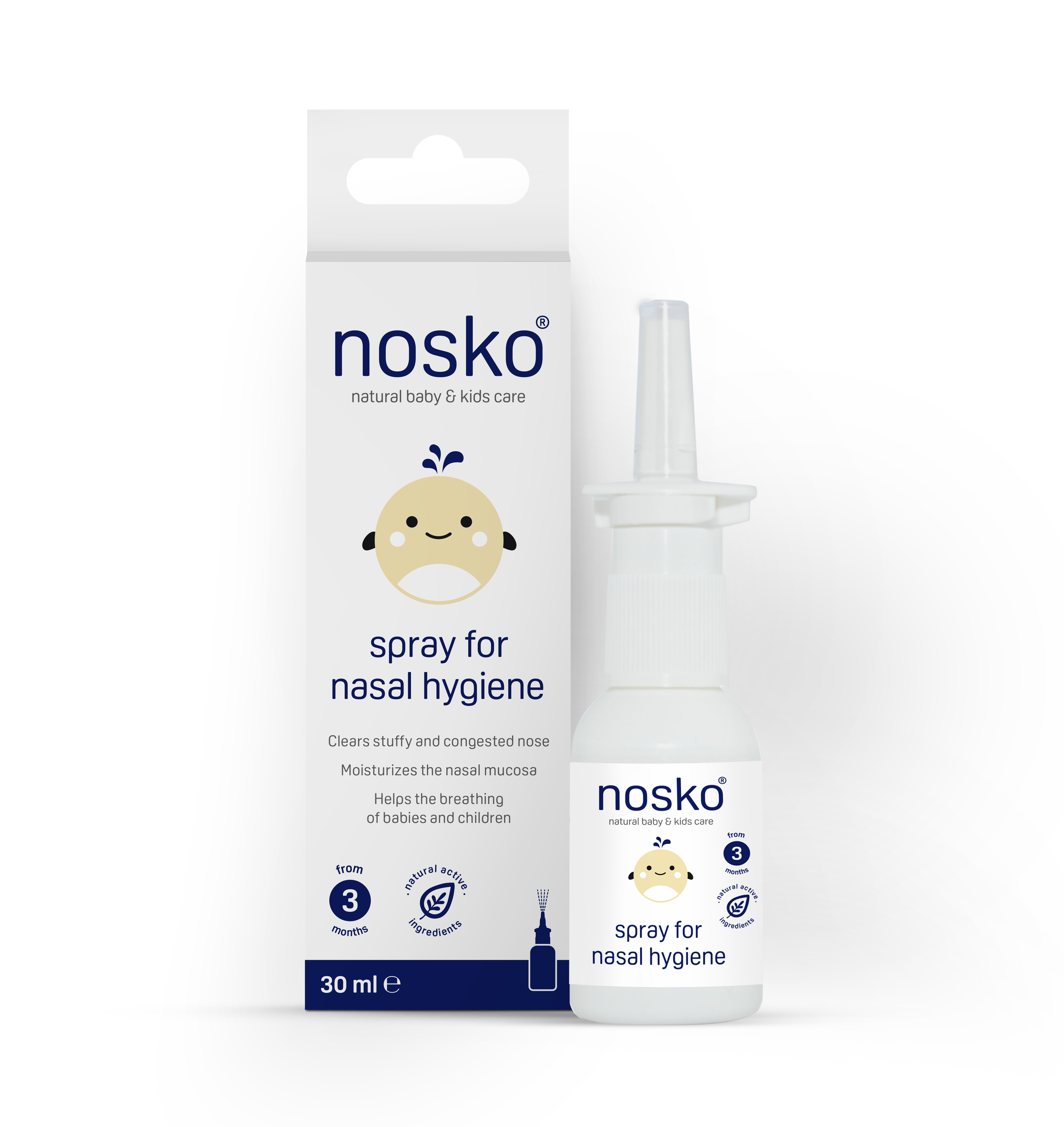 Levně Nosko Baby&Kids isotonická mořská voda spray 30ml