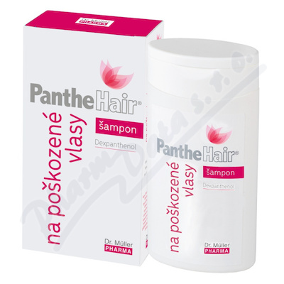Levně Panthehair šampon poškoz.vlasy NEW 200ml Dr.Müller