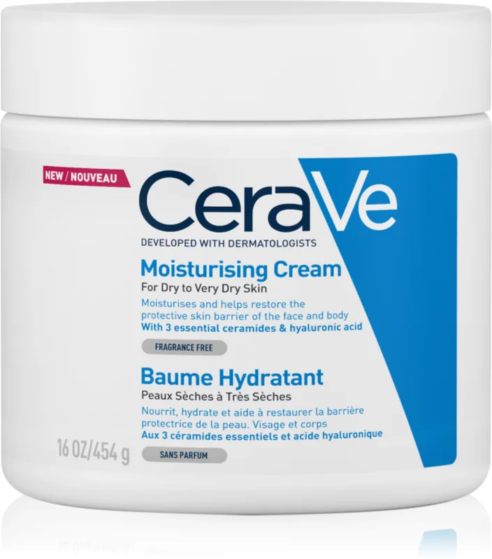 Levně CERAVE Hydratační krém pro suchou až velmi suchou pokožku 454 g