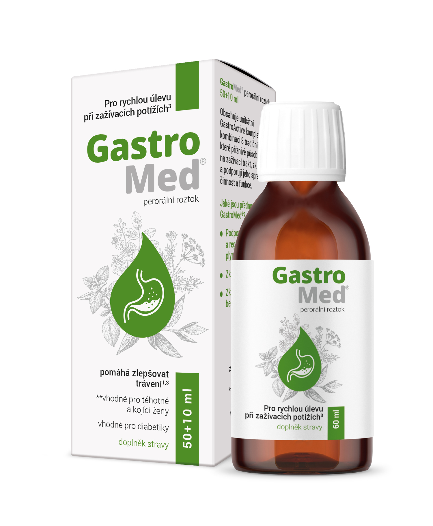 Levně GastroMed 50+10 ml