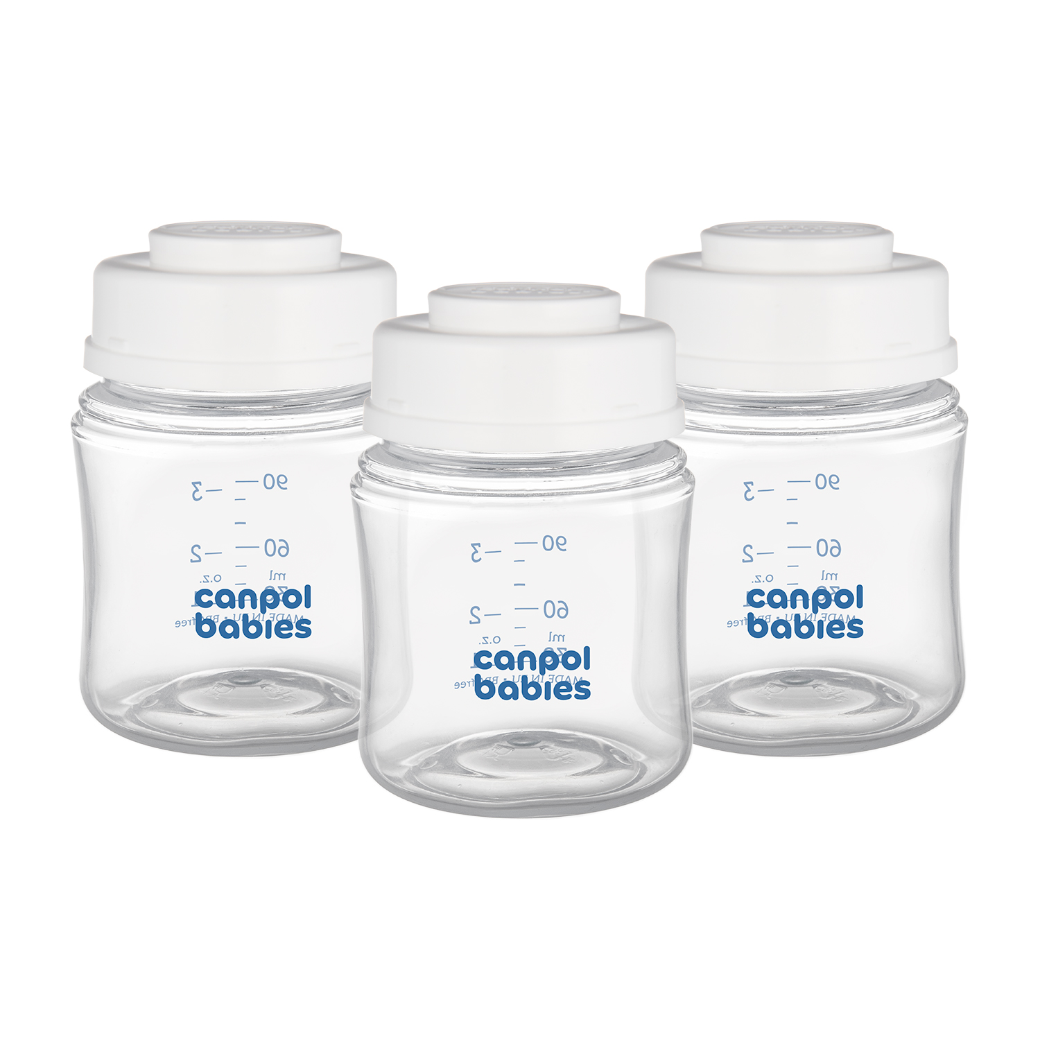 Levně Canpol babies Sada lahví na skladování mléka 3x120ml