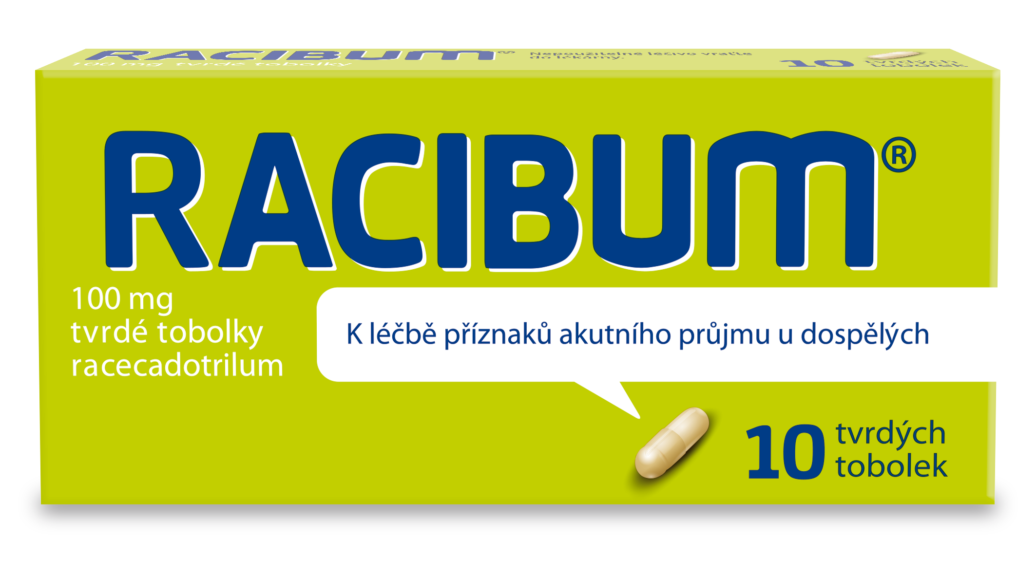 Levně Racibum 100mg 10 tvrdých tobolek
