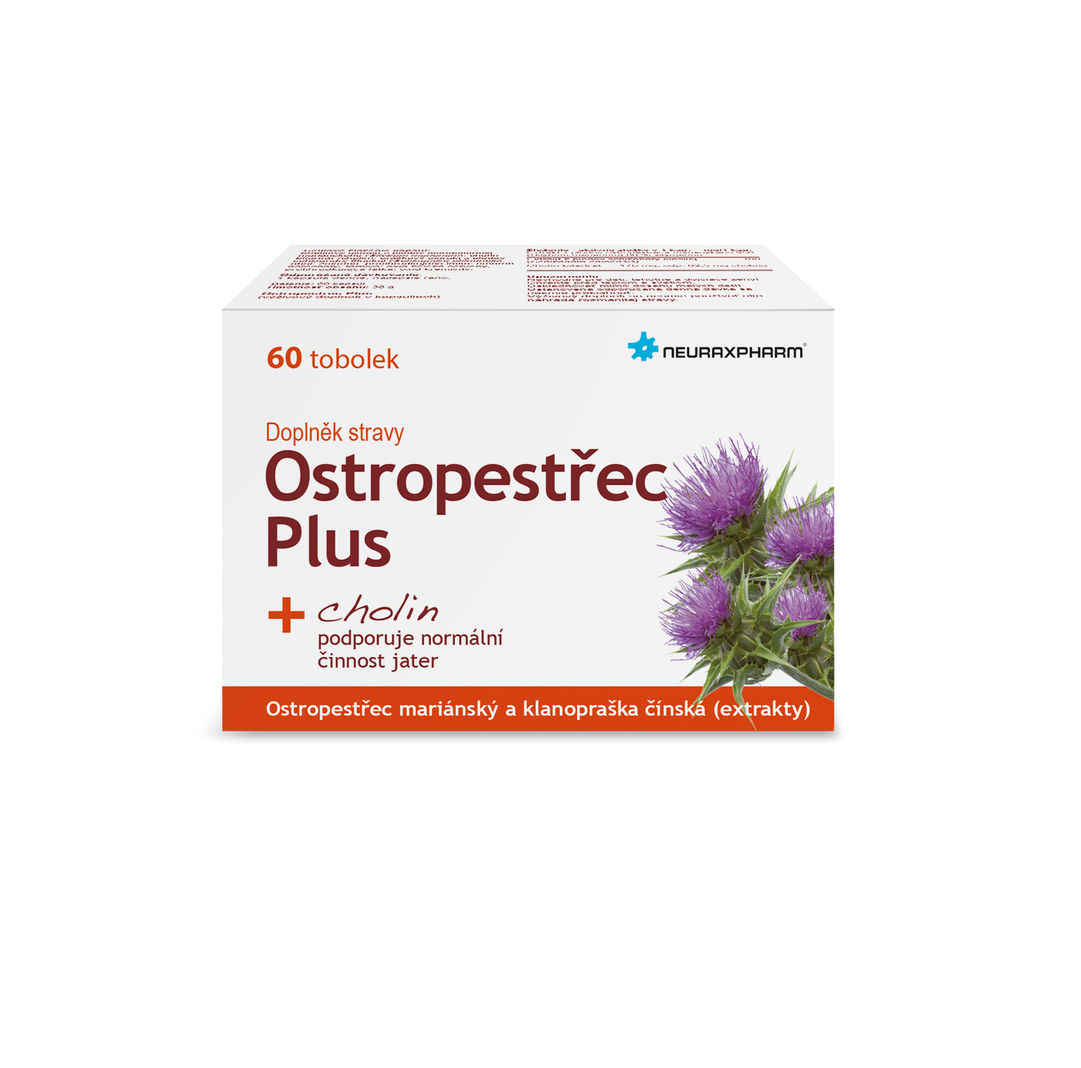Levně Ostropestřec Plus Farmax tob.60