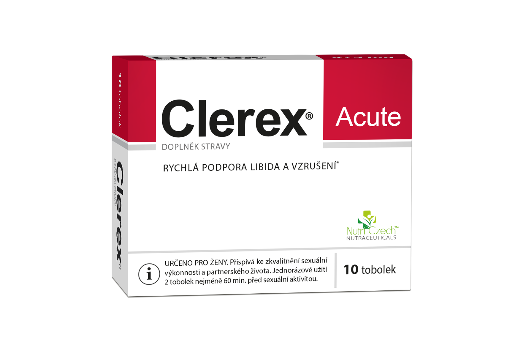 Levně Clerex® Acute x 10 tobolek pro ženy