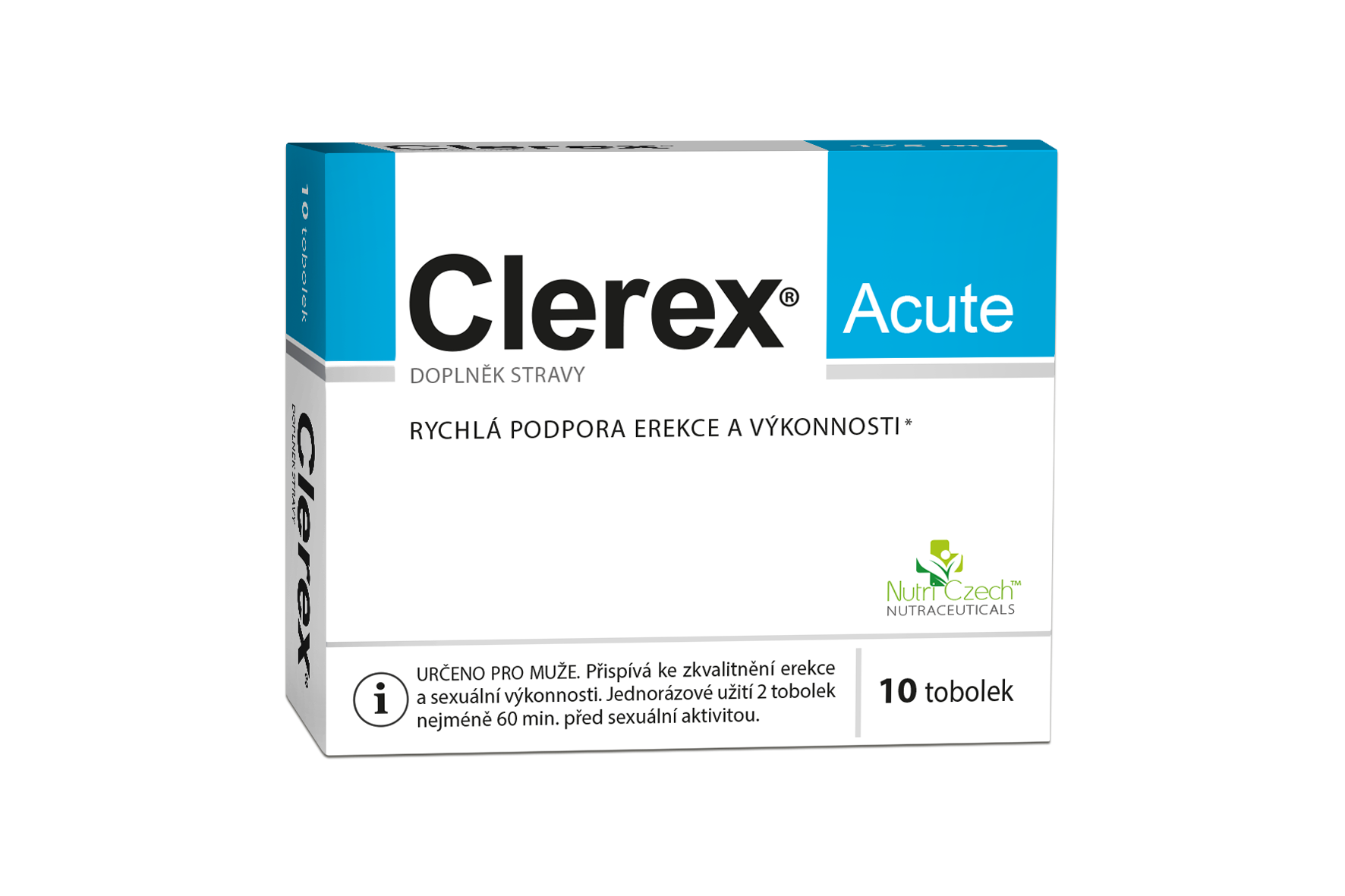 Levně Clerex® Acute x 10 tobolek pro muže