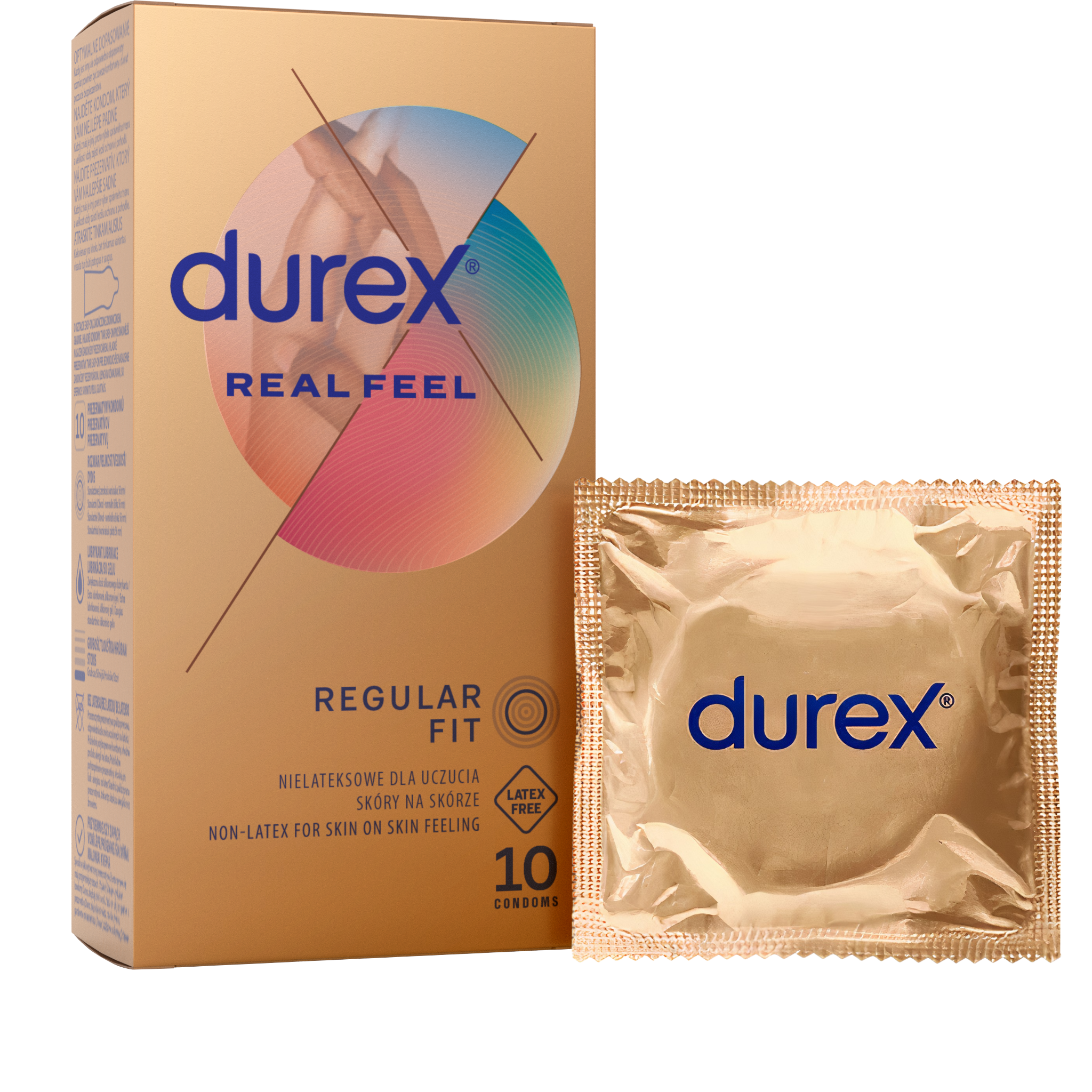Levně Prezervativ DUREX Real Feel 10ks