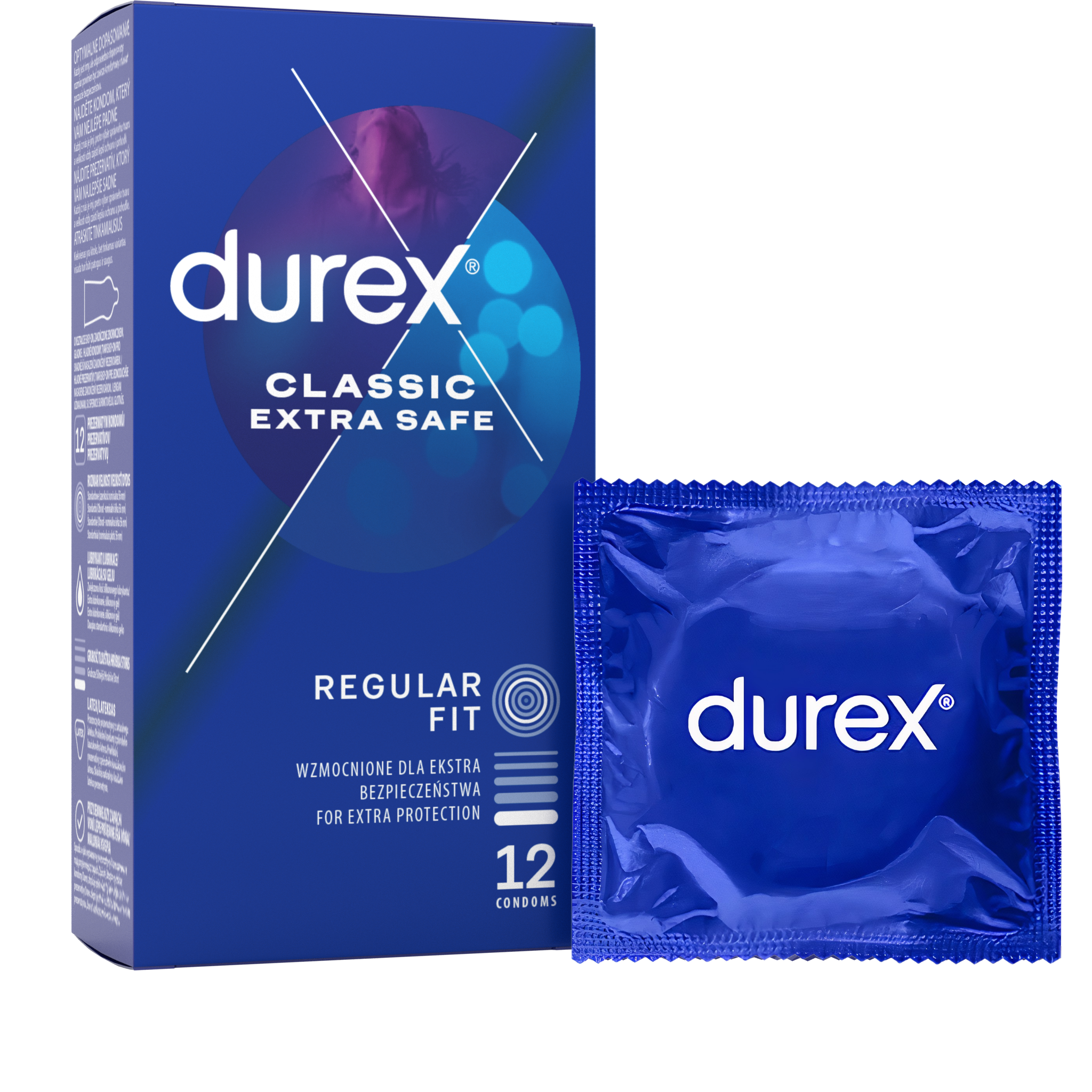 Levně Prezervativ DUREX Extra Safe 12ks