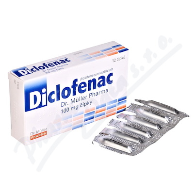 Levně Diclofenac Dr.Müller Pharma 100mg sup.12