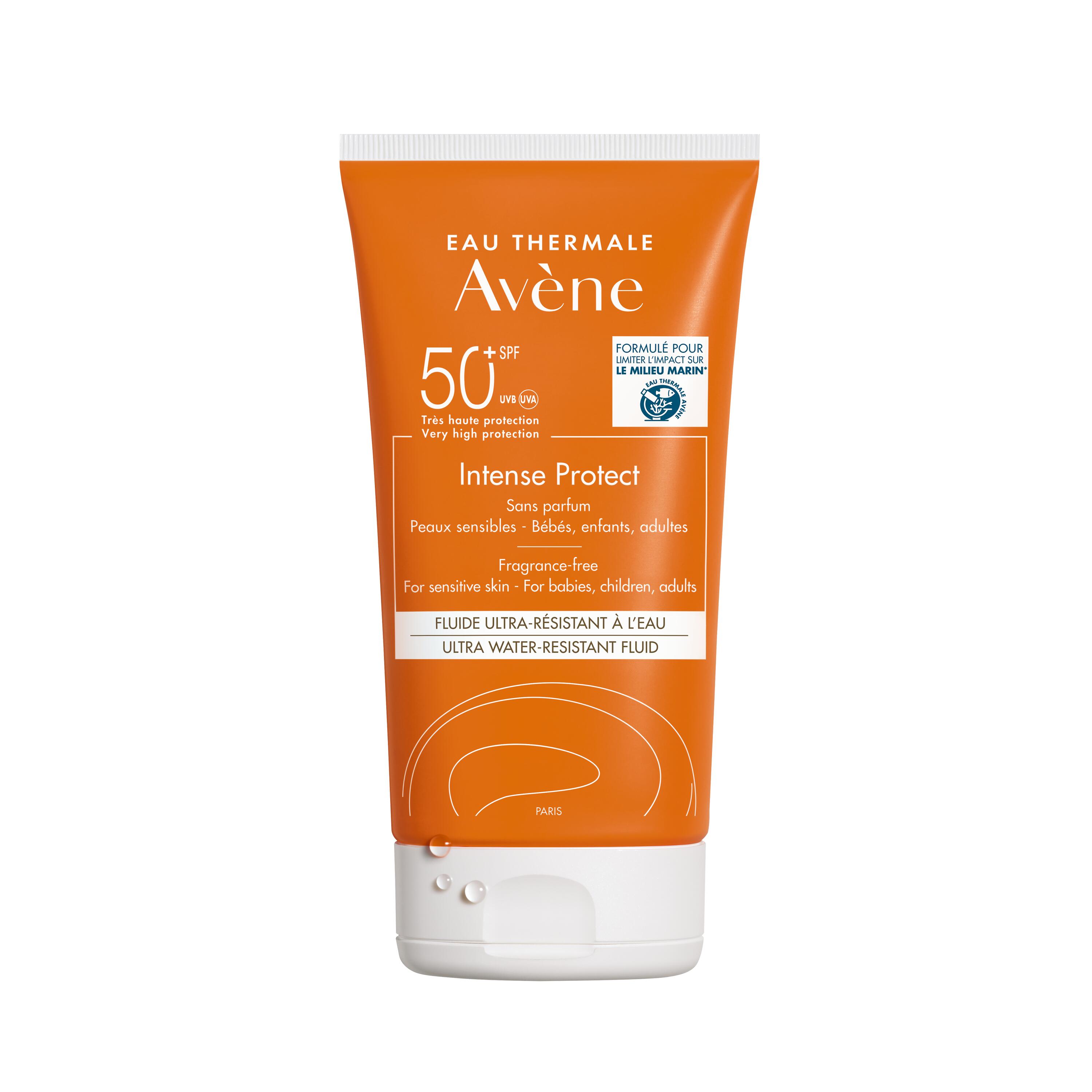 Levně Avène SUN Intense Protect Ultra voděodolný fluid SPF 50+ na obličej a tělo 150 ml