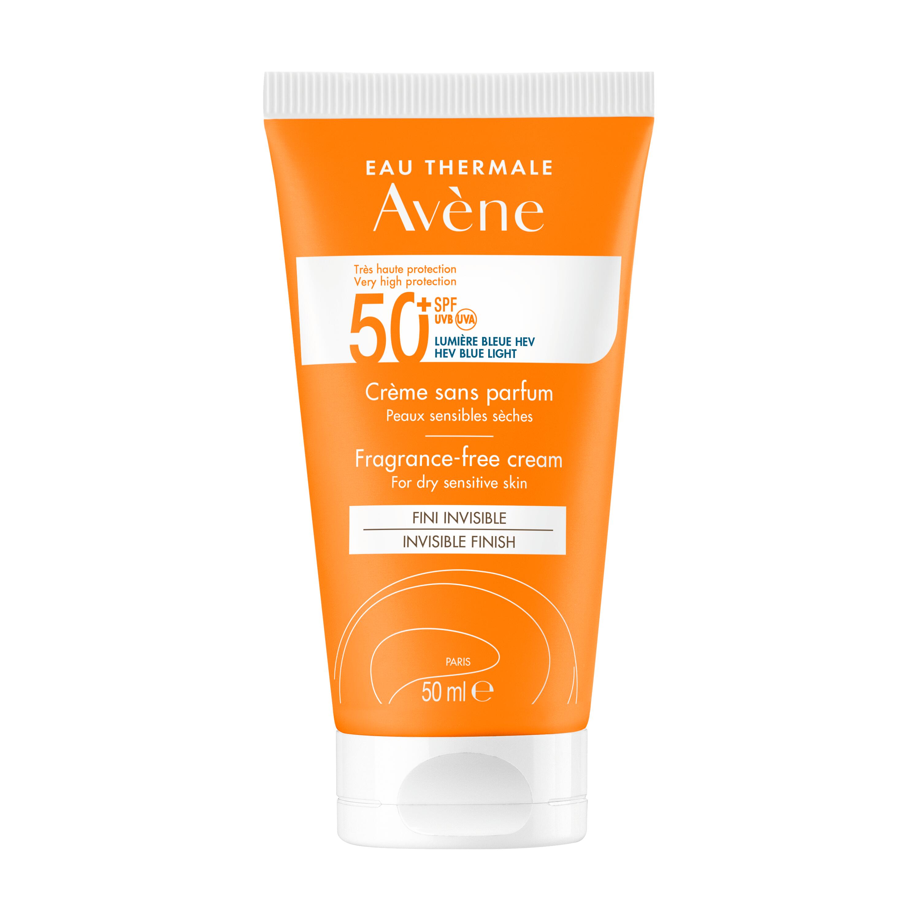 Levně AVENE Sun Krém bez parfemace SPF50+ 50ml