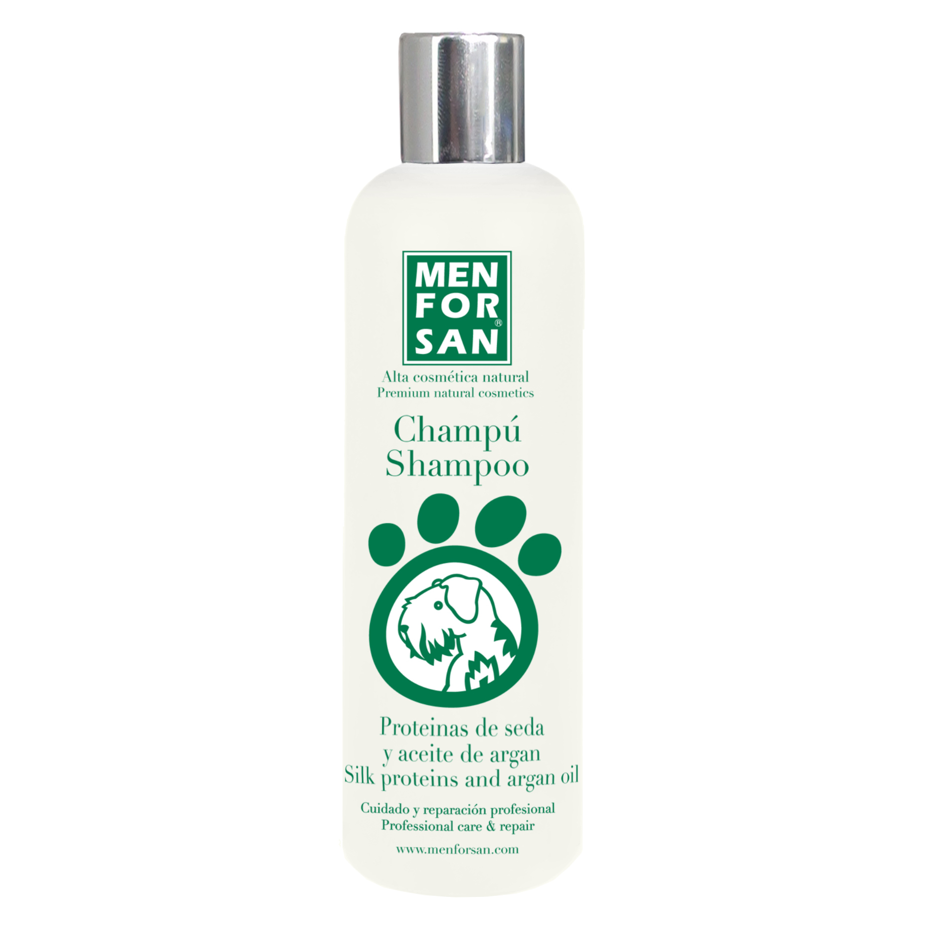 Levně Menforsan Šampon pro hedvábnou srst pro psy 300ml