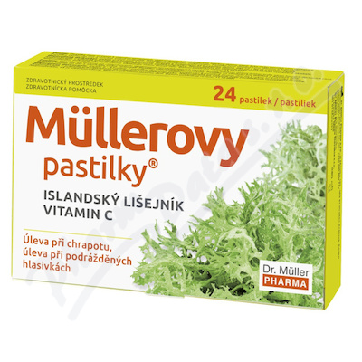 Levně Müllerovy pastilky s islandským lišejníkem 24ks ZP
