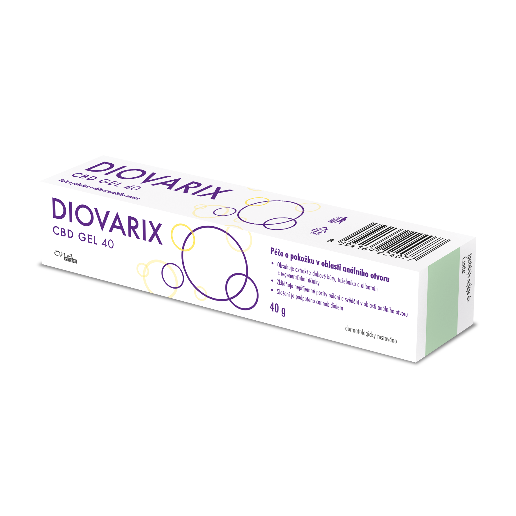 Levně Diovarix CBD gel 40g
